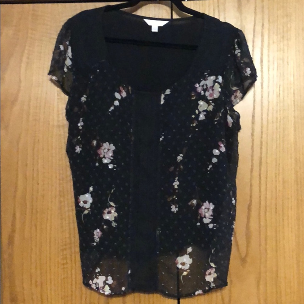 Lauren Conrad blouse multicolor